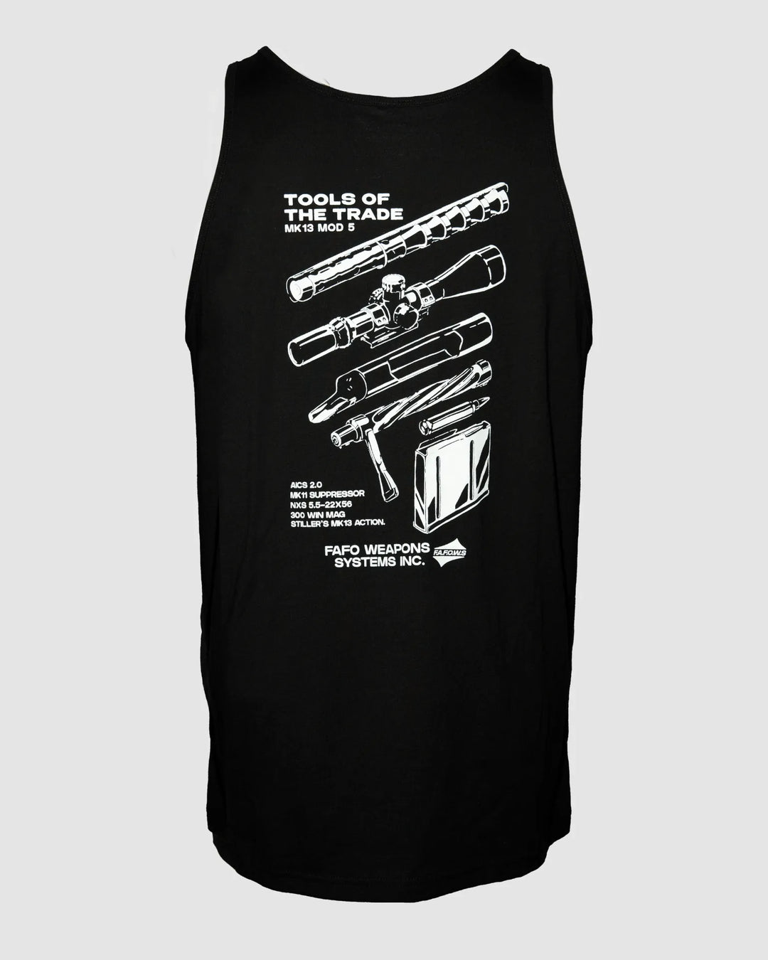 FAFO Weapon Systems Tank Top