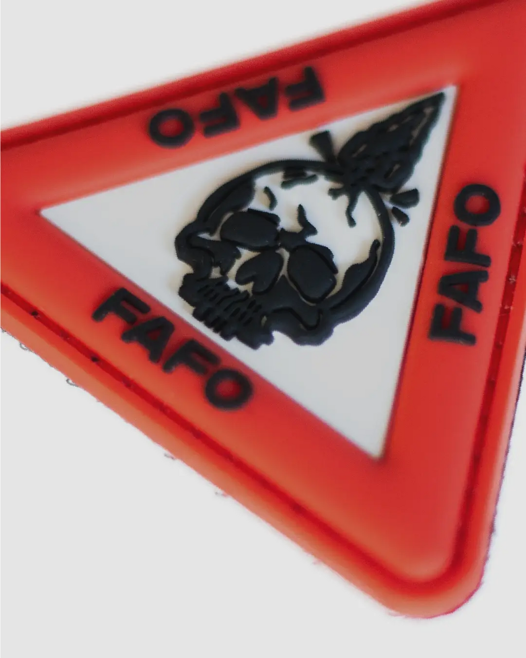 FAFO SKULL PVC Patch – Imaginary Friends
