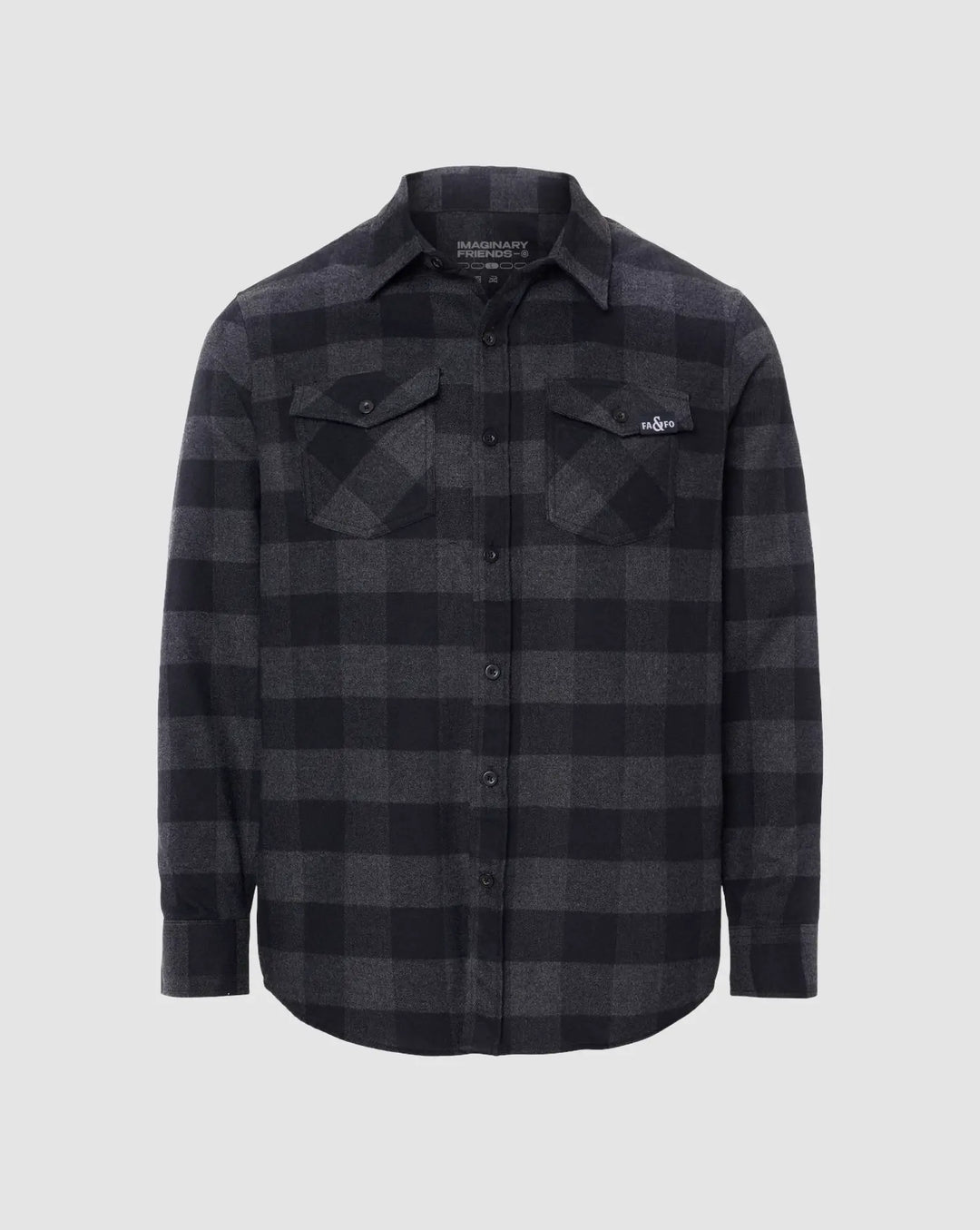 FAFO Charcoal Flannel