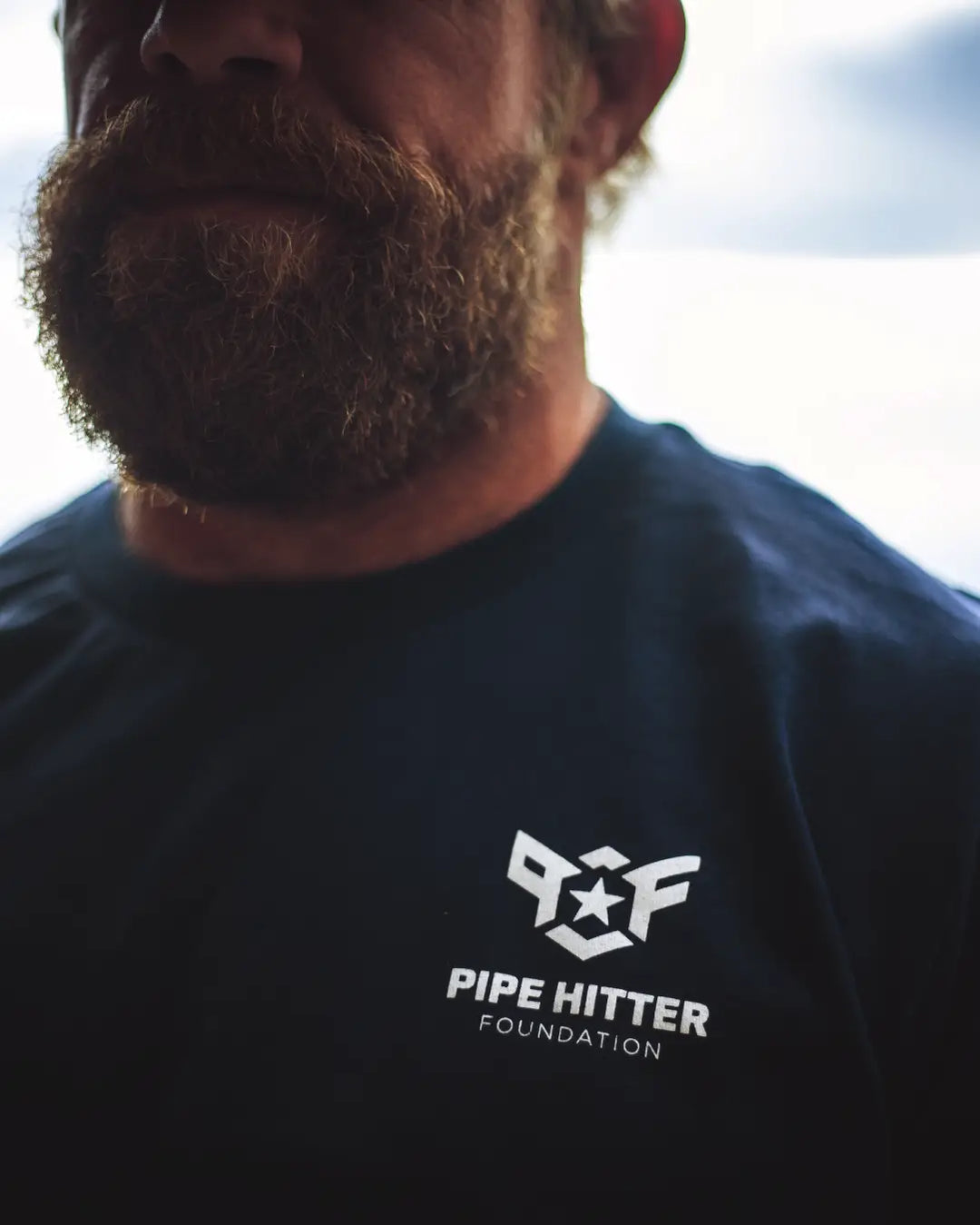 Pipe Hitter Logo Tee - Black